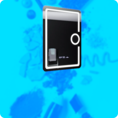 Lustra do makijażu LED