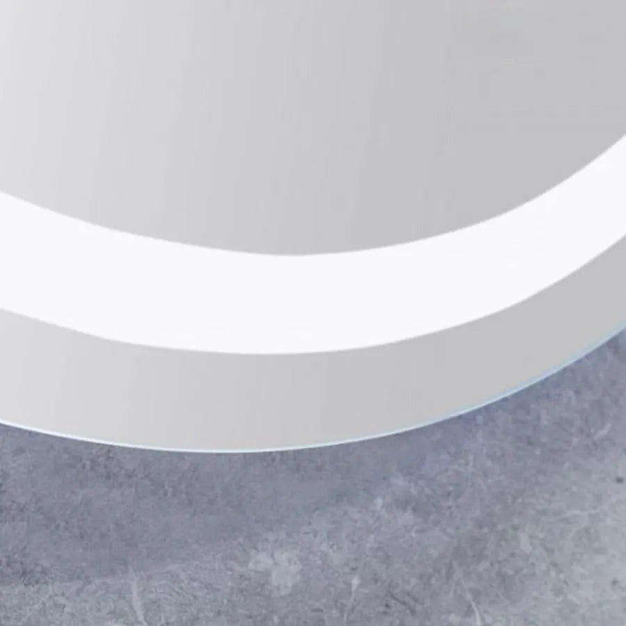 Okrągłe lusterko LED, 70 cm, Celeste Motionglow Marcello, system rozmrażania, zegar i termometr,