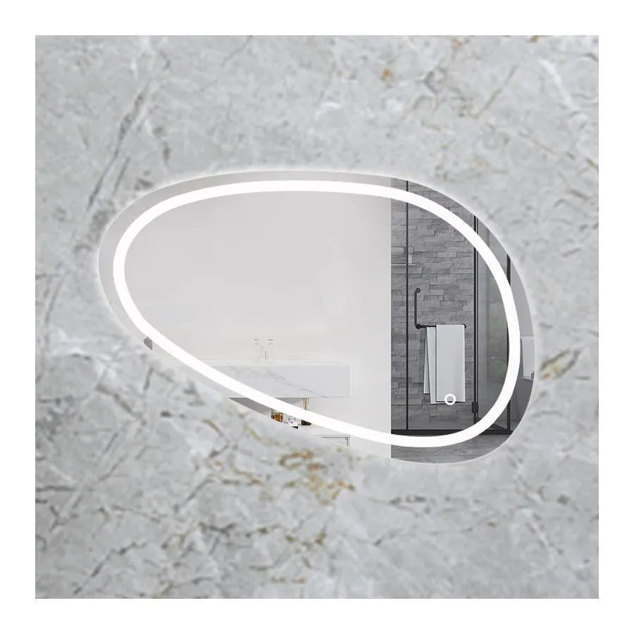 Lustro LED, 80x45cm, Disegno Touch Marcello, system przeciwmgielny, ściemnialne