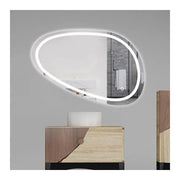 Lustro LED, 80x45cm, Disegno Touch Marcello, system przeciwmgielny, ściemnialne