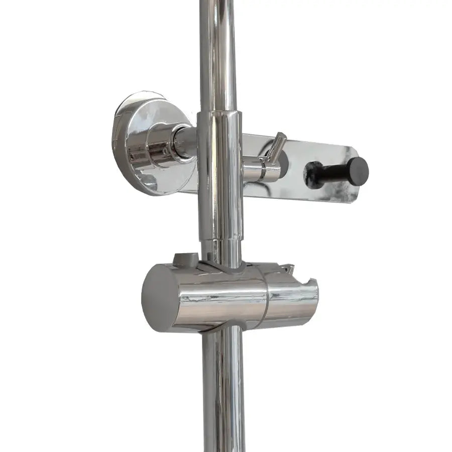 Kolumna prysznicowa, mosiądz sanitarny, czarny, SJG/2750