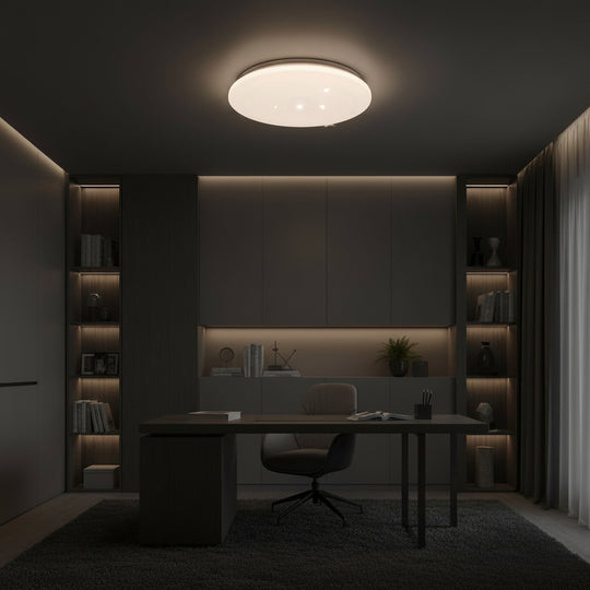 Lampa sufitowa LED Star 35 cm, 31 W, 3000 K / 4000 K / 6000 K, biała, metalowa i akrylowa Lampa sufitowa LED Domyślny tytuł Alessandro Design