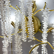 Chandler Crystal Kinkiet 3x G9 Złoty