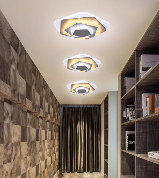 Żyrandol LED SIENA 28W, średnica 23cm, światło zimne/ciepłe/neutralne, kolor biały