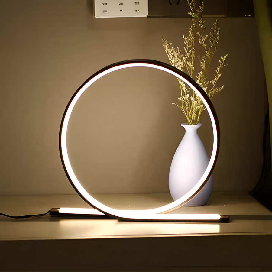 Lampy LED 30 W, zimno/gorące/neutralne światło, metal i akryl, czarny