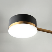 Żyrandol LED Palius 48W czarny