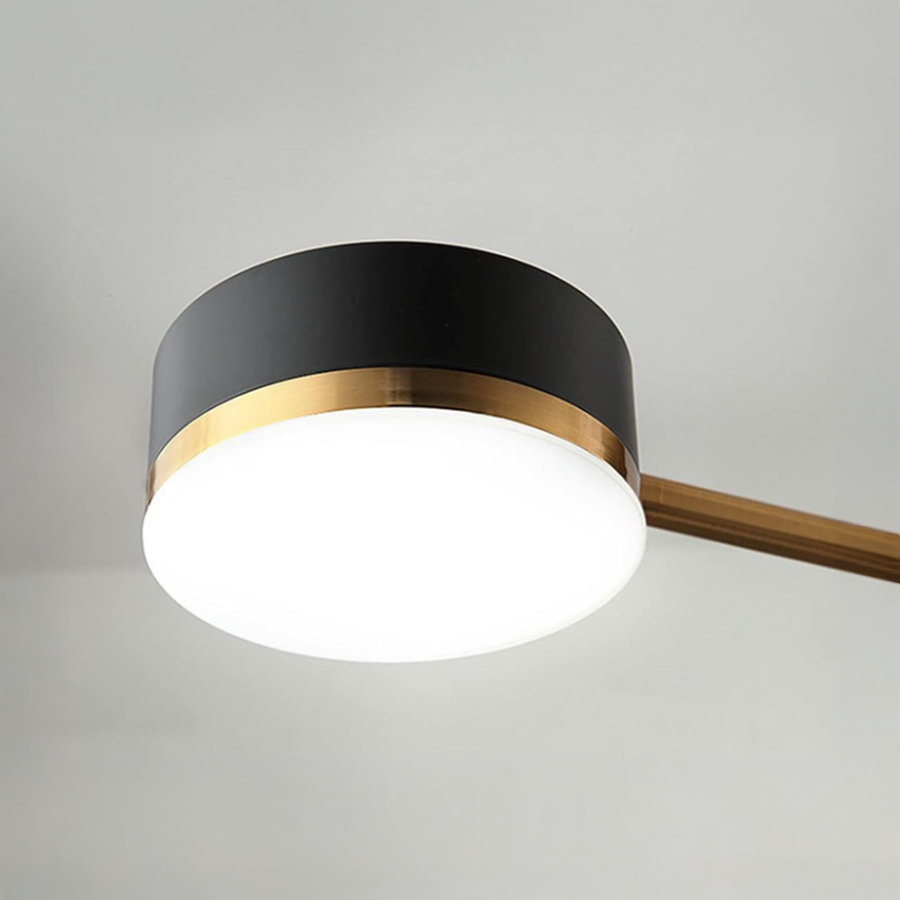 Żyrandol LED Palius 48W czarny