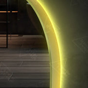 Owalne LED lusterka, 60x80cm, wracam czujnik Marcello, system wyłączający, zegar i termometr, Davable