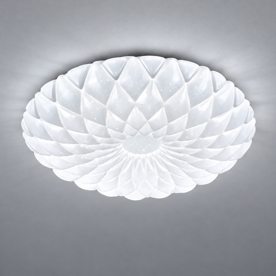 Lampa sufitowa PL154 LED 35 cm, 31W, 3000K/4000K/6000K, Biała, Metal i Akryl