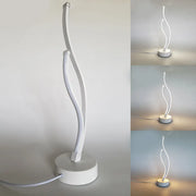 Lampa podłogowa LED Minos, 48 W, zimne/ciepłe/neutralne światło, metal i akryl, biały