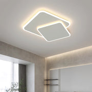 LED pożądania z pilotem Futura Angolo, 98W, 2 kwadraty, zimne/gorące/neutralne światło, niestabilne, białe