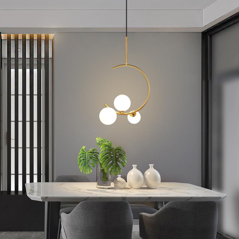 Żyrandol LOFT Atrium, 3x G9, białe złoto, metal, regulowana wysokość
