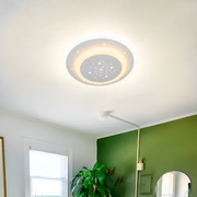 Żyrandol LED GUARELLA, 18 W, światło zimne/ciepłe/neutralne, biały