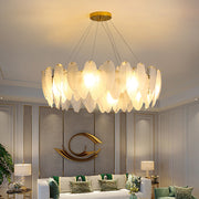 VAUX-LE-VICOMTE Eleganza Crystal Chandelier, 6x E14, średnica 49cm, złoty, regulowana wysokość