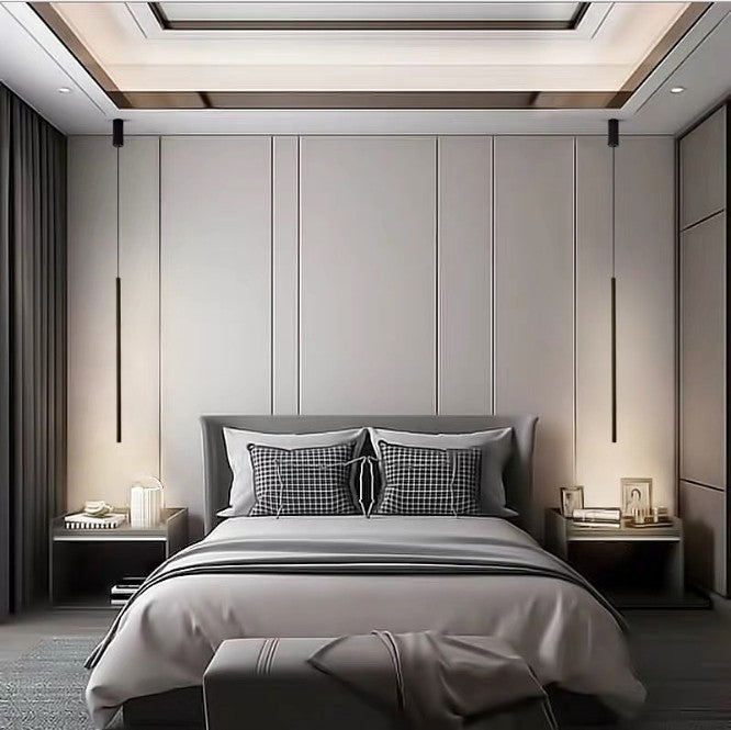 Lampa wisząca Pluto, 17 W, światło zimne/ciepłe/neutralne, czarna