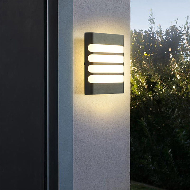 Kinkiet zewnętrzny Raisa, 18W, 6000K, czarny