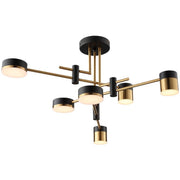 Żyrandol LED Palius 48W czarny