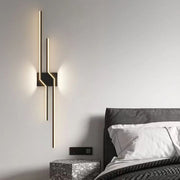 Elliana LED Kinkiet 18W Czarny Biały