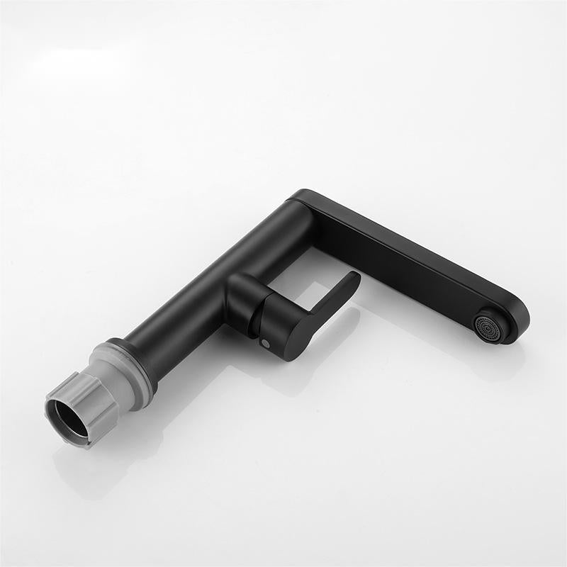 Bateria umywalkowa, sanitarna, mosiądz, czarna, 9107H