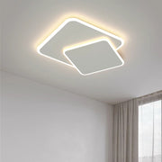 LED pożądania z pilotem Futura Angolo, 98W, 2 kwadraty, zimne/gorące/neutralne światło, niestabilne, białe