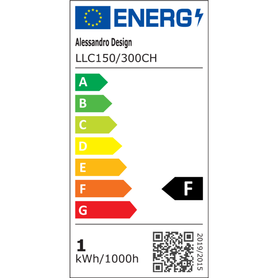 Żyrandol wiszący LED z pilotem i kryształem MIA LATIFAH 70 W, 2 okręgi, światło zimne/ciepłe/neutralne, ściemnialny, chrom błyszczący, regulowana wysokość
