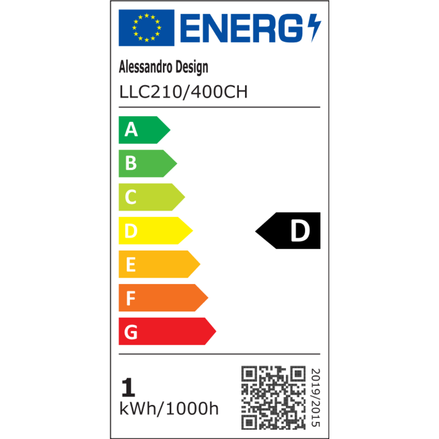 Żyrandol okrągły LED Alberico, 20 W, zimne/ciepłe/neutralne światło, kryształ, błyszczący chrom