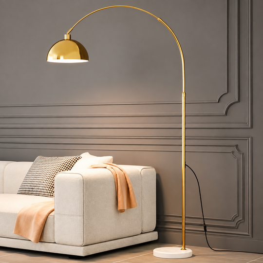 Lampa TURKISTAN, 1 x E27, Metal, Złoto