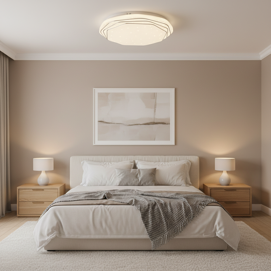 Lampa sufitowa PL152 LED 35 cm, 31W, 3000K / 4000K / 6000K, biała, metalowa i akrylowa lampa sufitowa LED Domyślny tytuł Alessandro Design