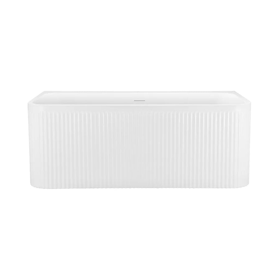 Wanna wolnostojąca, owalna, akrylowa, biała, 150×72×56 cm