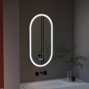 LUD LED Oval 50x100cm Velara Touch System Darkable Dismanting