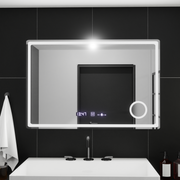 LUDA LED prostokątna 90x60cm Bellezza Riflesso Puro Motionglow Marcello DismanT -Clock System rozprzestrzeniania zegara