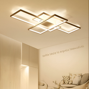 Żyrandol LED z pilotem LANDYN 71W, światło zimne/ciepłe/neutralne, ściemnialny, biały