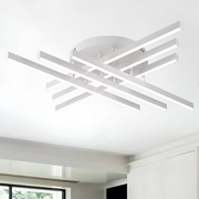 Żyrandol LED GIO, 82W, światło zimne/ciepłe/neutralne, biały