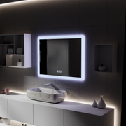 Lustro Alecsidra Touch LED z systemem przeciwmgielnym 80X60cm