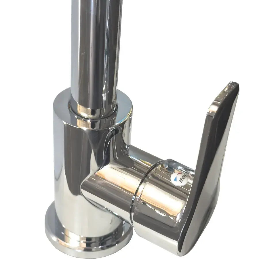 Bateria kuchenna ze stali nierdzewnej, chrom, obrotowa wylewka, wysoka WH207