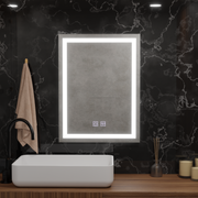 Lustro prostokątne LED 60x80cm Edge LUMINOUS Touch Defog System