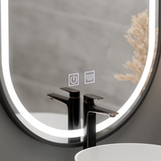 Owalne LED lusterka 60x100 cm Torino Vetro Touch Dismble Disling System