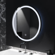 Okrągłe lustro LED, 70 cm, Basic Touch