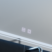 Lustrzane LED prostokątny system 80x60cm Magia Essenza dotyk Dokrotyczny system defracji