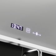 LUDA LED prostokątna 90x60cm Bellezza Riflesso Puro Motionglow Marcello DismanT -Clock System rozprzestrzeniania zegara
