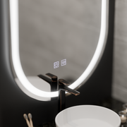 LUD LED Oval 50x100cm Velara Touch System Darkable Dismanting