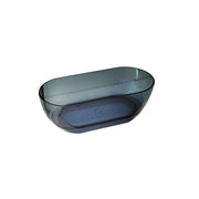 Wanna wolnostojąca, owalna, błękit nieba, żywica, 150x72x56cm