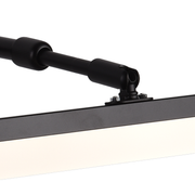 Kinkiet łazienkowy LED MALAWI, 10 W, liniowy, światło neutralne, czarny