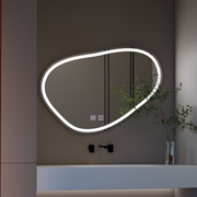 Lustro dotykowe Quassare LED 90x65 cm
