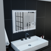 Lustrzane LED prostokątny system 80x60cm Magia Essenza dotyk Dokrotyczny system defracji