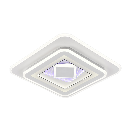 Żyrandol LED DOLIA, 101W, 50x50cm, światło zimne/ciepłe/neutralne, białe żyrandole LED domyślny tytuł Alessandro Design