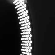 Okrągłe lustro LED 70 cm, Stellaire Touch, system przeciwmgielny, ściemnialne