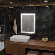 Lustro prostokątne LED 60x80cm Edge LUMINOUS Touch Defog System