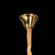 BLOIS Nobile Kryształowy Żyrandol 4xE14, Średnica 40cm, Czarny, Regulowana Wysokość