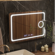 LUD LED prostokątny 110x75cm Eclat Motionglow Marcello Demonting System i termometr kosmetyków